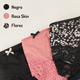 thumbnail image 2 of Bóxer Mujer Set De 6 Piezas Con Encaje Varios Colores Frescura Panty tipo Boxer  16602, 2 of 6