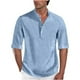 thumbnail image 5 of Polo clásico para hombre, diseño clásico, manga corta, cómodo, poliéster y spandex, camisa informal de negocios con cuello polo, tallas S-XXXL., 5 of 8