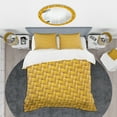 thumbnail image 2 of Designart Ensemble de Housse de Couette Mi-Siècle'sedge texture background', 2 of 4