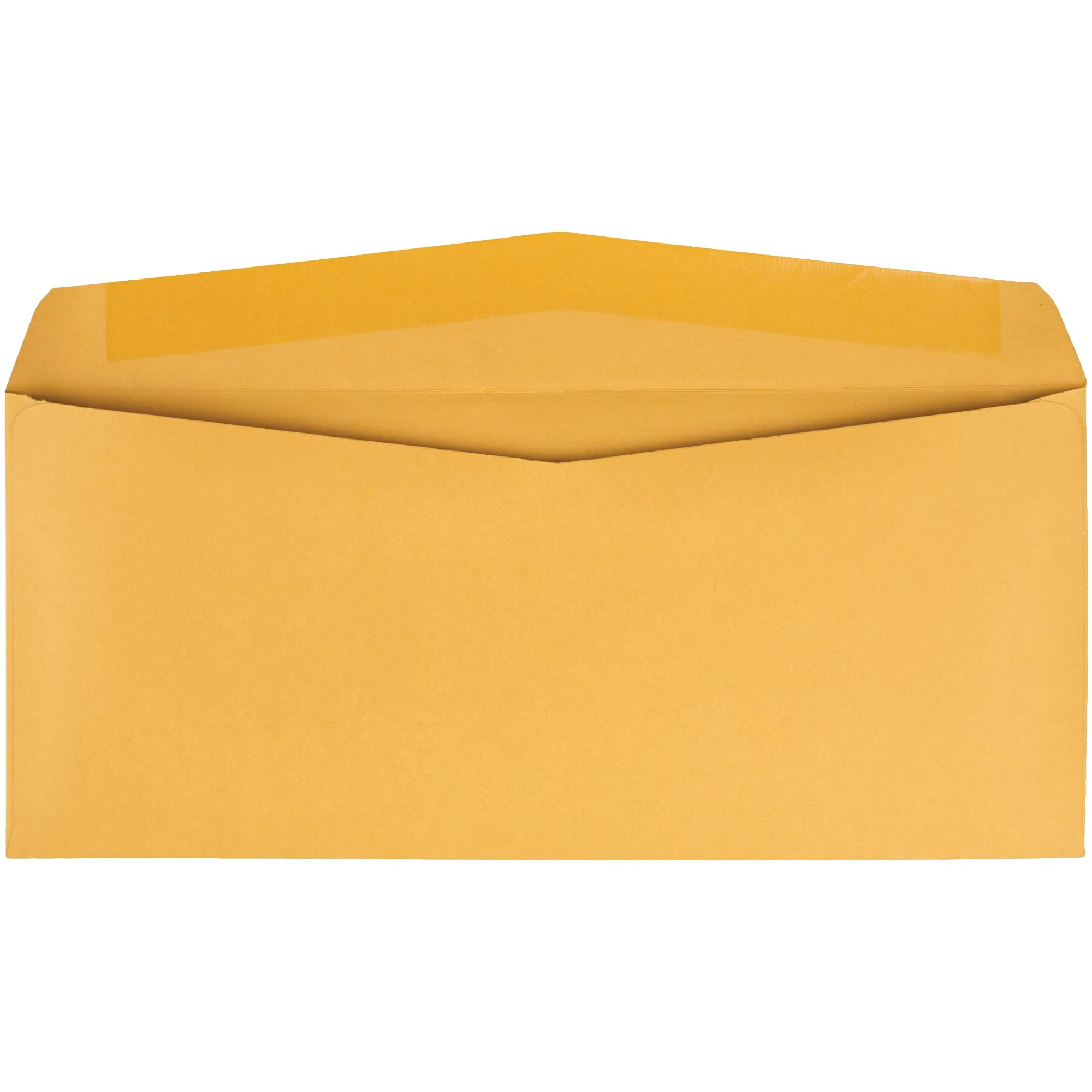 Quality Park Kraft Regular Business Envelopes - Business - 5"W x 11 1by2" L- 28 lb - Gummed - Kraft
