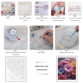 thumbnail image 3 of Paint by Numbers Kit for Adults, Colorful Summer Bloom Garden Paint by Numbers, Easy Paint by Numbers Kit for Adults Beginner, DIY Adult Paint by Number Kits on Canvas, Home Decor, 3 of 7