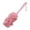 B, variant on Keimprove Loofah Sponge with Long Handle Back Scrubber for Shower Brush Back Rubs Japanese Long-handled Bath Ball Long-handled Bath Brush Weave Loofah Shower Sponge Pouf Mesh Brush