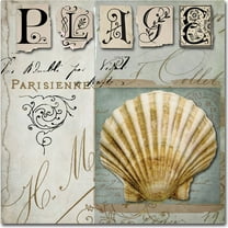 Trademark Fine Art "Beach Book I" Canvas Art by Color Bakery