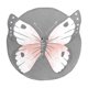 thumbnail image 1 of Alfombrilla de juego para bebés de 85 cm, para bebés recién nacidos, manta para gatear, tapete para - Mariposa Sunnimix alfombra de sala de juegos para niños, 1 of 8