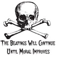 thumbnail image 2 of CafePress - The Beatings Will Continue Mug - 11 oz Ceramic Mug - Novelty Coffee Tea Cup, 2 of 4