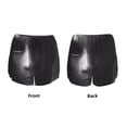 thumbnail image 3 of Salouo Mystical Masked Figure Monochrome Print Women's 2 in 1 Running Shorts Double-Layer Shorts Athletic Workout Gym Yoga Shorts Running Shorts for Women-X-Large, 3 of 7