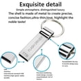 thumbnail image 2 of USB Flash Drive 2000GB Flash Drive High Speed Thumb Drive Rotatable Design Memory Stick for Computer Zip Drive USB Backup Jump Drive - Silver, 2 of 5