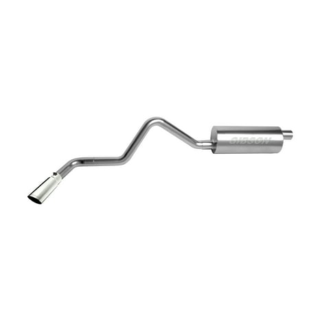 Cat-Back Single Exhaust System, Stainless Fits select: 2004 ,2005-2008 FORD F150