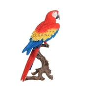 Large Scarlet Macaw Statue