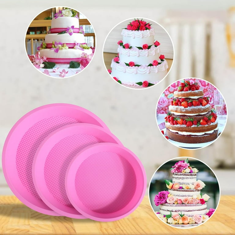 Set of Silicone Cheesecake Pan Protector for Round Springform