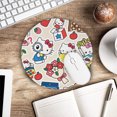 thumbnail image 5 of Hello Kitty Anime Mouse Pad, Gaming Mouse Pad Anti-Slip Rubber Base, Laptop Mouse Pad, Office Desktop Mouse Pad 8x8 Inch, 5 of 5