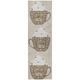 thumbnail image 2 of Addison Rugs Dream Shag Premium Machine Washable Transitional Mug Latte Runner Rug, 2'3" x 7'6", 2 of 8