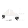 thumbnail image 2 of VERDANVERSE 2pcs Divider Partition Screen Divider Stand White Material Stable Support for Home Use, 2 of 8