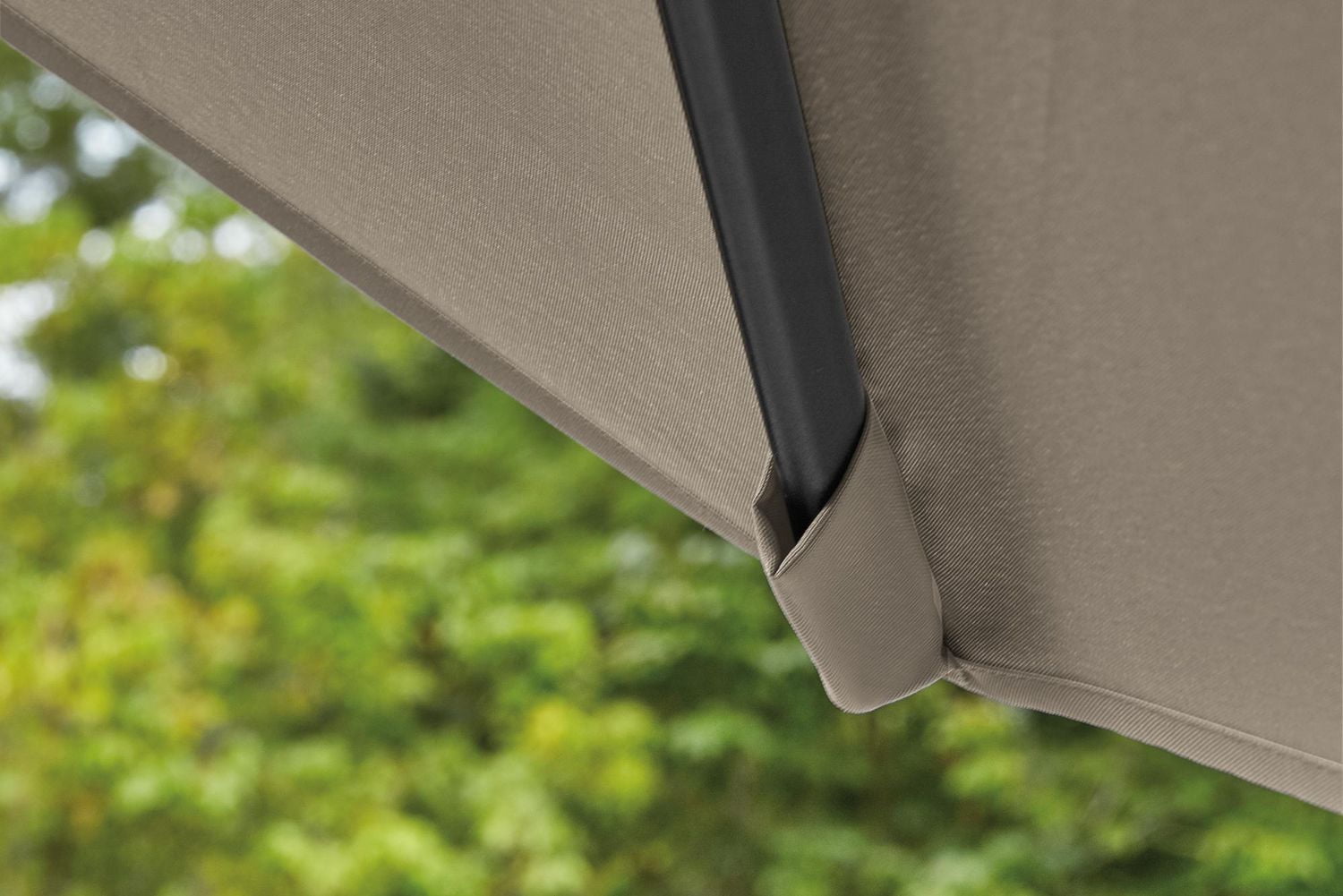 HOMETRENDS 9 ft. Round Market Patio Umbrella