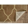 thumbnail image 6 of Vintage Baron Beige Area Rug 8x10 Distressed Microfiber Polyester Soft Pile, 6 of 6