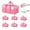 Pink, variant on Moving Bags Heavy Duty Extra Large,Alternative for Moving Boxes & Moving Supplies,Storage Totes with Zipper,Reinforced Handles and Tag Pocket-Collapsible Moving Supplies(Pink,6 Pack)