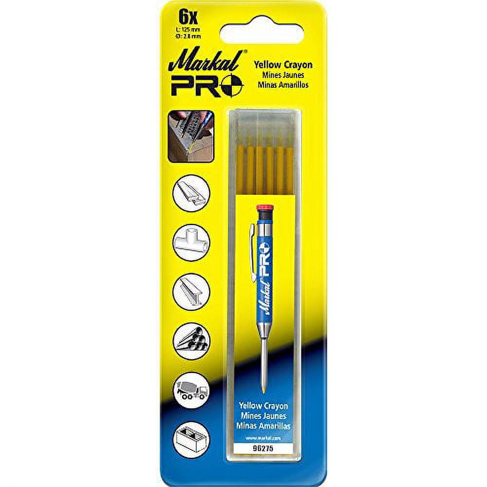 Markal 434-96275 Pro Yellow Crayon Refills