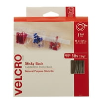 VELCRO® Brand STICKY BACK® Tape Roll, 3/4" x 15', White