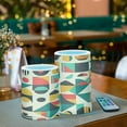 thumbnail image 3 of Yayeee Flameless Candles with Remote Flickering Battery Operated Multi Color Changing, Beige Geometric, 3 of 7
