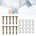 thumbnail image 4 of Pasadores de cizalla y pasadores de chaveta de repuesto para lanzadores de nieve 738-04124A Troy Bilt 714-04040, 10 piezas Baoblaze pasadores de corte, 4 of 8