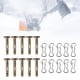 thumbnail image 4 of pasadores de corte 10 pares de pasadores de cizalla de repuesto para los sopladores de nieve 738-04124A 714-04040 Magideal pasadores de corte, 4 of 8