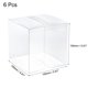 thumbnail image 2 of Cajas de Plástico Unique Bargains Transparente 150x150x150mm Paquete de 6, 2 of 4