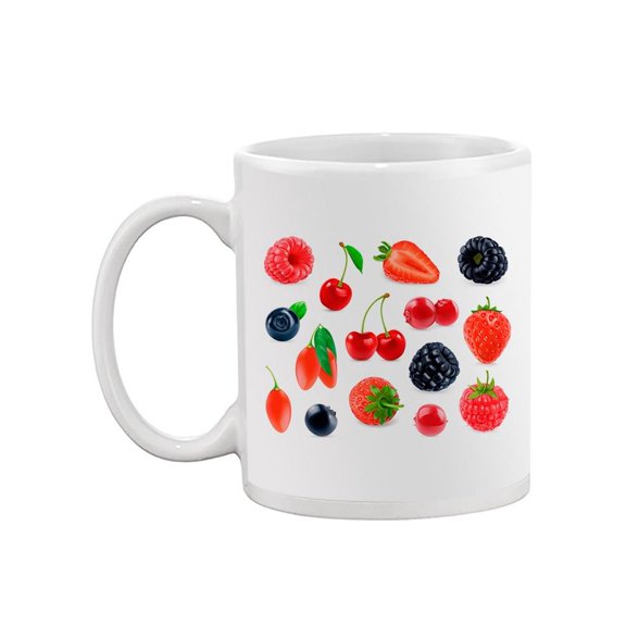 Sweet Fruit In 3d Effect Mug Unisex's -Image by Shutterstock
