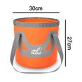 thumbnail image 2 of Cubo de pesca Cubo plegable Conveniencia al aire libre Pesca-multifuncional Lavabo plegable portátil Cubo plegable Contenedor de agua Pesca Bucke 20L, 2 of 5