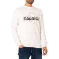 thumbnail image 2 of Napapijri Iceberg Sweatshirt, White, 2 of 5