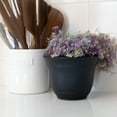 thumbnail image 2 of The HC Companies Sierra Self-Watering Pot with Internal Disk, 16", Black Onyx, 2 of 3