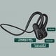 thumbnail image 5 of es inalámbricos de conducción ósea Bluetooth es abiertos a prueba de sudor con micrófono y memoria, manos para deporte depo Negro, 5 of 8
