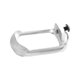 thumbnail image 3 of Extensor de agarre Base de caza Almohadilla de aleación de aluminio Adaptador de agarre portátil Reemplazo para GLOCK Magwell G19 G23, Blanco Kearding OD000397-03B, 3 of 7