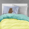 thumbnail image 2 of Carolines Treasures BB5722PILLOWCASE Chow Chow Chocolate Welcome Fabric Standard Pillowcase Standard multicolor, 2 of 2