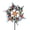 Multicolor, variant on Garden Wind Spinner Stakes with Ladybug, Hummingbird, and Butterfly