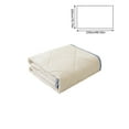 thumbnail image 3 of Steadline Pure Cotton Washed Summer Quilt with Machine Washable Design - Lightweight Cooling Blanket for Dormitory and Bedroom, 3 of 9