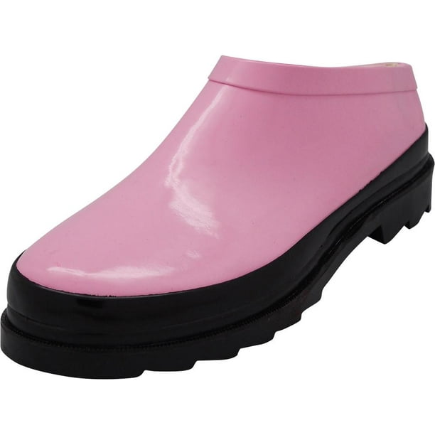 Norty Norty Womens Garden Clog Waterproof Rain Boot For Ladies Winter Spring Garden Runs 1 2 Size Large 40680 Pink 8b M Us Walmart Com Walmart Com