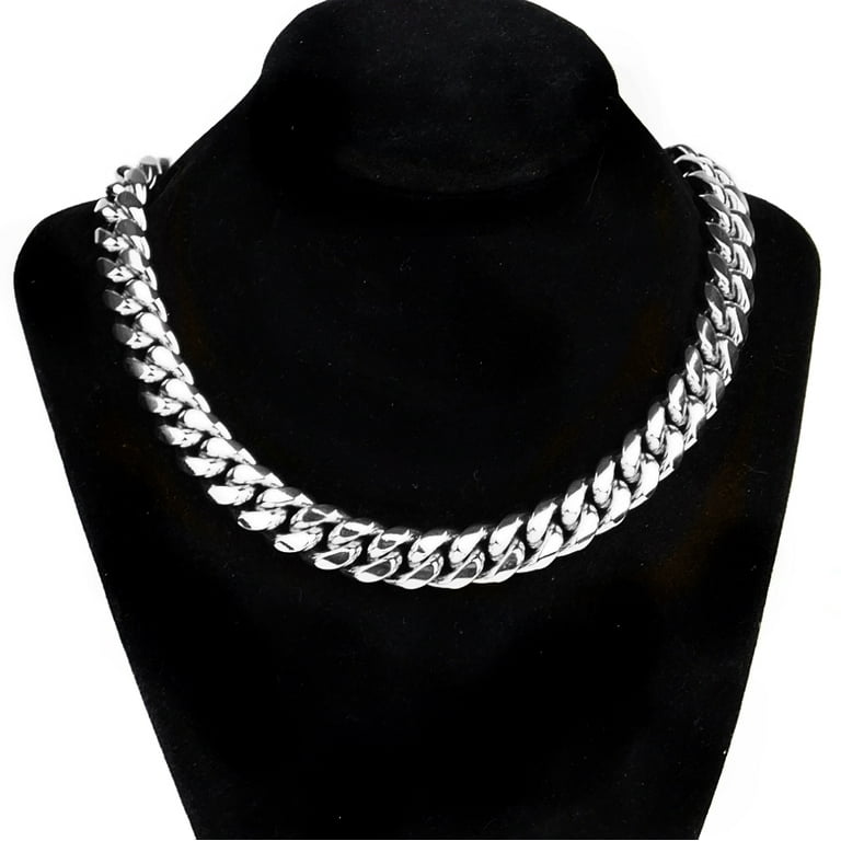 Hood By Air Lock Chain Necklace in Metallic for Men