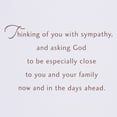 thumbnail image 3 of American Greetings Religious Sympathy Card with Pocket Keepsake Card Included (Especially Close), 3 of 6