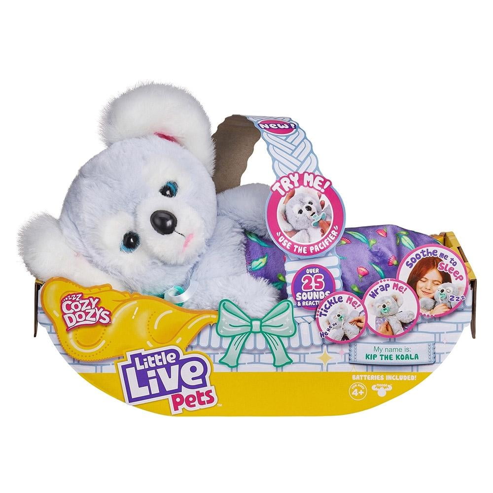 Peluche Electrónico Little Live Pets Cozy Dozy Koala Gris 20 cm