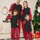 thumbnail image 3 of Xmas Gift 2023 New DIY Support Blank on the Front Christmas Family Pajamas Set Parent-child 2 Pieces Suit Casual Loose Sleepwear, 3 of 4