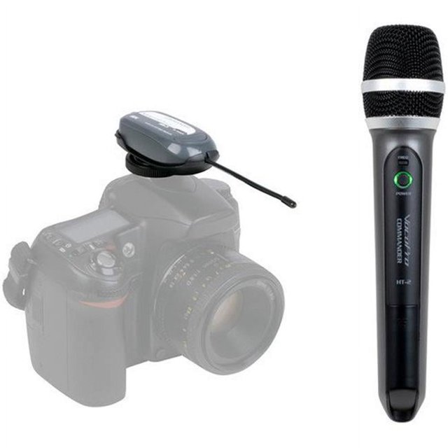 Vocopro COMMFILMHH3 Système de Microphone Portatif Sans Fil UHF à Montage sur Caméra