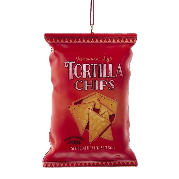 Kurt Adler Tortilla Chips Christmas Ornament, Multi