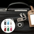 thumbnail image 6 of NIAIZEK 6pcs Multicolor Mini Digit Password Lock for Luggage Suitcase Baggage Toolbox Home Travel Security Locking(2.17X0.79X0.28in), 6 of 7