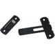 thumbnail image 5 of Sliding Door Latch Door Lock Toggle Latch Buckle Lock Bolt with Screws for Door, Window, Closet and Garden, Stainless Steel Matte Black Finish, 2 Pcs, 5 of 5
