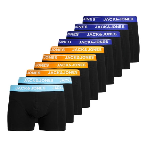 Jack&Jones Men Boxer Shorts Cotton Black Xxl