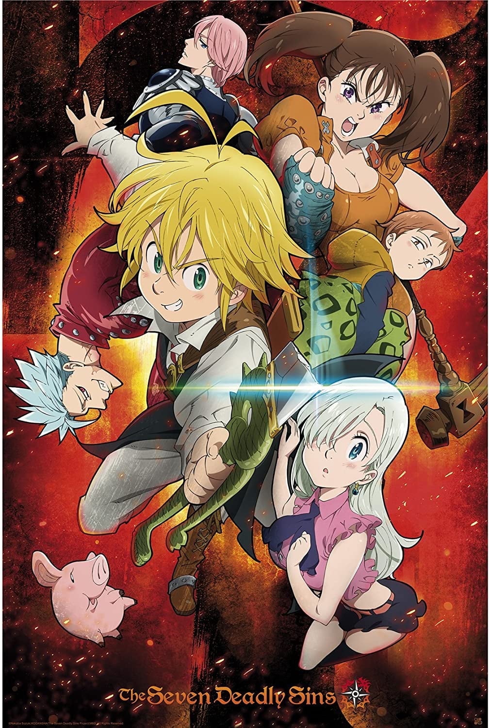 ABYstyle, Demon Slayer Entertainment District Anime Poster, 24