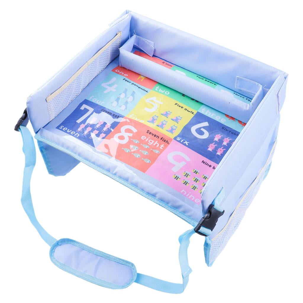 Multifunction for Kids Tray Travel Activity Lap Tray Plane Portable