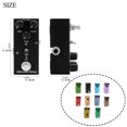 thumbnail image 3 of Soidarity Efecto de pedal Estructura de metal Equipo musical Unidad de efectos Instalación práctica Pedales antiguos Suministros de guitarra de coro Accesorios para instrumentos musicales Azul Soidarity OD025438-03, 3 of 6