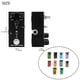 thumbnail image 3 of Soidarity Efecto de pedal Estructura de metal Equipo musical Unidad de efectos Instalación práctica Pedales antiguos Suministros de guitarra de coro Accesorios para instrumentos musicales Azul Soidarity OD025438-03, 3 of 6
