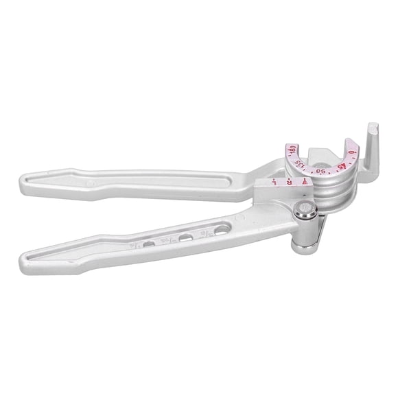 Dobladora de tubos manual NikouMX CTN369 180 grados herramienta para doblar tubos con palanca